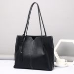 Wholesale Women Casual Leather Tote Bag Large Capacity Shoulder Bag - Image 5