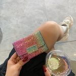 Women'S Fashion Sequin Tri-Fold Design Compact Wallet - Image 8