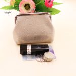 Women Fashion Retro Fabric Clip Compact Wallet - Image 8