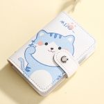 Women Cartoon Cat Printed Portable Multi-Card Wallet - Image 5