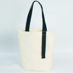 Wholesale Simple Multicolor Ribbon Canvas Tote Bag