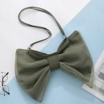 Women'S Fashion Design Bow Canvas Shoulder Bag - Image 7