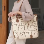 Women'S Fashion Graffiti Vintage Large Capacity Canvas Tote Bag - Image 7