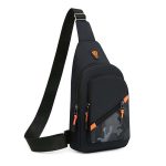 Wholesale Men Fashion Casual Basic Commuter Camouflage Nylon Chest Bag - Image 7