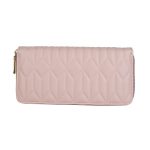 Women Fashion Creasing Solid Color Mid-Length Coin Purse - Image 7