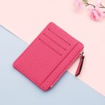 Women Fashion Slim Candy Color Zipper Wallet - Image 7