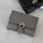 Women Fashion Solid Color Retro Tri-Fold Compact Wallet - Image 8