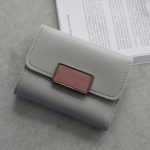 Women Fashion Stitching Contrast Color Retro Wallet - Image 8
