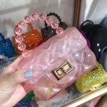 Wholesale Fashion Chain Transparent Jelly Bag - Image 8