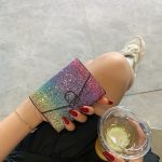 Women'S Fashion Sequin Tri-Fold Design Compact Wallet - Image 9