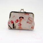 Women Fashion Digital Printing Compact Clip Wallet - Image 9