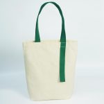 Wholesale Simple Multicolor Ribbon Canvas Tote Bag - Image 8