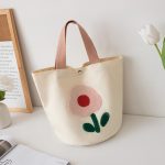 Wholesale Women Fashion Embroidered Canvas Tote Bag - Image 8