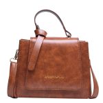 Wholesale Women'S Fashion Autumn Winter Retro PU Strap Small Square Crossbody Bag - Image 8