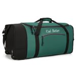 Wholesale Men Casual Sports Travel Foldable Wheels Oxford Duffle Bag - Image 5