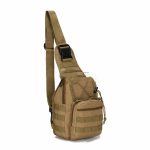 Men Fashion Casual Camouflage Tactical Canvas Chest Bag - Image 3