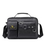 Wholesale Men Fashion Casual Retro PU Crossbody Bag - Image 6