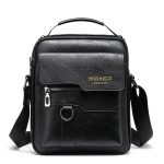 Wholesale Men Fashion Casual Retro PU Crossbody Bag - Image 4