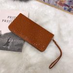 Wholesale Women Fashion Vintage Embossed Long Coin Purse - Image 8