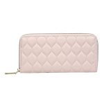 Women Fashion Diamond Indentation Long Coin Purse - Image 8