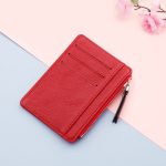 Women Fashion Slim Candy Color Zipper Wallet - Image 8