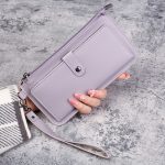 Women Fashion Long Multifunctional Multi-Card Zipper Buckle Wallet - Image 9