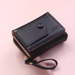 Women Fashion Zipper Compact Wallet - Image 8