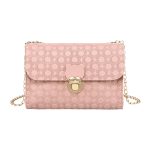 Wholesale Women Fashion Embossed Flap Lock Square Chain Crossbody Bag - Image 5