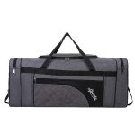 Wholesale Men Leisure Sports Basic Alphabet Oxford Duffle Bag - Image 5