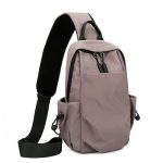 Wholesale Men Fashion Casual Commuter Oxford Chest Bag - Image 5