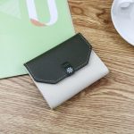 Women'S Fashion Colorblock Multi-Card Wallet - Image 9