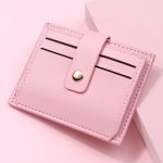 Women Fashion Mini Buckle Multi Card Slot Compact Wallet - Image 9