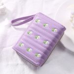 Women Fashion Cute Embroidered Compact Wallet - Image 10