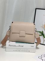 Women Simple Casual Small Square Bag Leather Shoulder Messenger Bag - Image 6