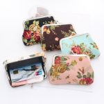 Women Fashion Creative Canvas Rose Buckle Short Wallet - Image 10
