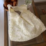 Women Fashion Elegant Solid Color Lace Large Capacity Shoulder Bag