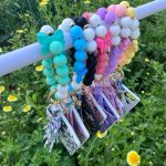 Women Fashion Leopard Butterfly Pu Leather Silicone Bracelet Keychain Wallet - Image 2