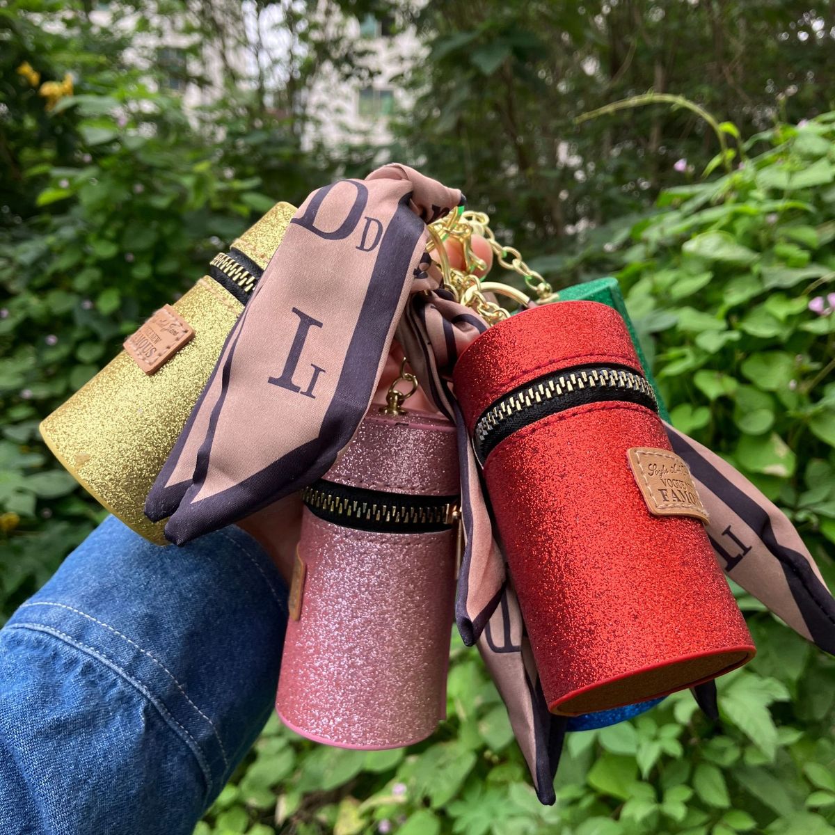 product_0-67 Women Fashion Solid Color Zipper Coin Cylindrical Small Wallet - Image 1