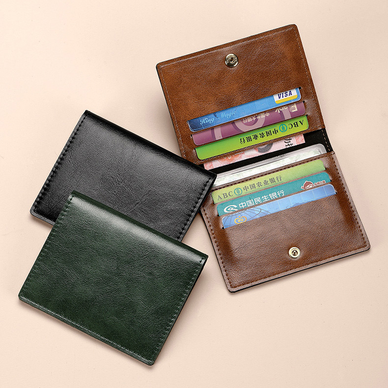product_0-71 Fashion Simple Solid Color Ultra-Thin Small Wallet - Image 1