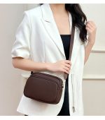 Wholesale Women Fashion Simple Solid Color Small Square Crossbody Bag - Image 4