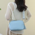Wholesale Women Fashion Casual Solid Color Large Capacity Pu Crossbody Bags - Image 5