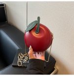 Wholesale Creative Cute Apple Chain Mini Crossbody Bag