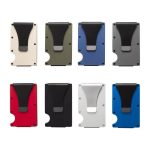Wholesale Men Fashion Casual Metal Aluminum Alloy Card Holder Anti-Magnetic Rfid Wallet - Image 3
