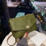 Wholesale Women Fashion Retro Solid Color Shoulder Bag