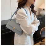 Wholesale Women Fashion Casual Simple Solid Color Shoulder Bag - Image 4