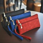 Women Fashion Casual Solid Color Wallet