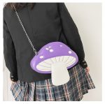 Wholesale Women Fashion Creative Cute Mushroom Crossbody Bag - Image 3