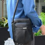 Men Fashion Casual Business PU Crossbody Bag - Image 4