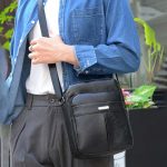 Men Fashion Casual Business PU Crossbody Bag - Image 2