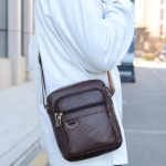 Men Casual Versatile PU Crossbody Bag - Image 4